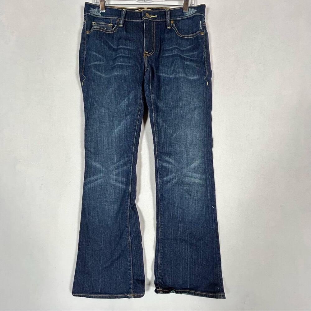 Old Navy OND Low Waist Bootcut Jeans Women’s 8 Short Stretch Vintage Dark Wash